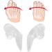 Silicone Toe Separator Sweat Prevention & Discomfort Relief | Skin-Friendly Straightener for Running Yoga & More - Buy Online on GoSupps.com
