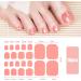 16 Sheets Toe Nail Stickers Full Toe Nail Wraps Self Adhesive Glitter Toenail Stickers Red Silver Black Pink Blue Purple Orange - Buy Online on GoSupps.com