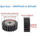 VNEDRJK 4m Carbon Steel Pinion for Gang & Motorcycles | 46 Teeth 40-Tooth & 60-Toothed Options - International Shipping Available - Buy Online on GoSupps.com