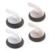 4pcs Dish Scrub Brush Iron Wire Cleaning Brushes Pot Dish Pan Cleaning Sponge for Kitchen Tableware Cleaning Tools Brushes (Color : Color2) (Color1)