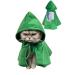 Scout Regiment Cloak Dog Cat Survey Corps Robe Cape Hoodie Anime Pet Outfit One Size Green