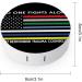 US Flag First Responder Contact Lens Case | Portable Travel Box with Mirror - Ideal for Eyewear on the Go - Buy Online on GoSupps.com