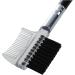 Peukerty 1 Piece Women's Double-Sided Comb Eyebrow Brush Holder Makeup Black Cosmetic Makeup Tool - Buy Online on GoSupps.com