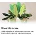 3 Set Tropical Leaves Cake Toppers Tropical Palm Leaves Cake Toppers Set Green Leaf Forest Cupcake for Adult Birthday Cake Cupcake Summer Tropical Theme Hawaii Themed Baby Shower - Buy Online on GoSupps.com