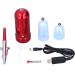DAUERHAFT Makeup Airbrush Kit - Rechargeable Facial Oxygen Injector for Home & Salon Use | High Pressure Metal Structure & USB Cable - Buy Online on GoSupps.com