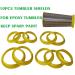 Silicone Tumbler Shields for Epoxy Resin Paint - 5 Pack - Buy Online on GoSupps.com