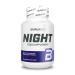 BioTechUSA Night Dietary Supplement in Capsule Form with L-Tryptophan Cherry and Fierce Chamomile Flower Extract 60 Capsules