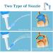 Darate Neti Pot Sinus Rinse Bottle 500 ML - Nose Wash Cleaner for Adults & Kids - BPA Free - Includes Sticker Thermometer - 16.91 Fl Oz - Buy Online on GoSupps.com
