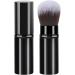Portable Makeup Brush | Telescopic Small Cosmetics Brushes | Beginner Friendly Powder Brush for Foundation Sunscreen Bronzing Powder Black - Buy Online on GoSupps.com