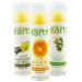 Buy Citrus Fresh Eucalyptus & Vanilla Lip Balm - 3 Pack with Organic Beeswax & Vitamin E | International Shipping Available - Buy Online on GoSupps.com