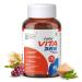 FYYTIIKA HEALTHCARE PRODUCTS Vita 365 Multivitamin With Probiotics Vitamin B12 Zinc Biotin Mineral Ginseng & Ashwagandha Enhances Energy Stamina Immunity Hair and Skin (Pack of 1) Tablet