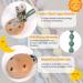 Pack of 2 BPA-Free Silicone Pacifier Chains & Clips | Safe Pacifier Holder Set for Babies - Buy Online on GoSupps.com