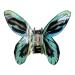 Women's Butterfly Hair Clips Acrylic Butterfly Hair Clips Hair Clip Non-Slip Hair Pin Hair Accessories Hair Jaw Clip Headpiece for Women and Girls for Daily Wear Blue Green