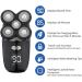 Tiklean Electric Razor for Men | Head Shaver Grooming Kit with Nose Hair Trimmer and Facial Cleansing Brush | Wet Dry Rotary Shavers | Cordless Waterproof | USB Charging - Tk861 - Buy Online on GoSupps.com