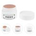 minkissy 3pcs Eyelash Remover Lash Extension Glue Lash Glue Dissolver Lash Remover Cream Natural Fake Lashes Fake Eyelash Cleaning Cream White Cleanser Fake Eyelashes Miss Plastic 4x3cmx3pcs Whitex3pcs - Buy Online on GoSupps.com