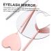 FRCOLOR Eyelash Extension Mirror Without Handle Heart Shape Essential Tool For Makeup Artists - Buy Online on GoSupps.com