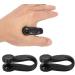 LI4 Acupressure Point Clip - Portable Tiger Mouth Clip 2 Pack Durable for Office Use (Black) | Enhance Wellbeing & Stress Relief - Buy Online on GoSupps.com