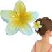 Flower Hair Clips - Hawaiian Flower Hair Clips Plumeria Hair Clips Flower Claw Clips for Thick Hair & Thin Hair Hair Accessories for Women Teen Girls Light Blue - Buy Online on GoSupps.com