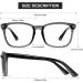Kids 3 Pack Blue Light Blocking Glasses - Anti Glare Eyestrain Protection for Boys and Girls - Age 3-10 - Grey Black, Transparent, Leopard - Teen Fashion Eyewear for Computer Gaming - Buy Online on GoSupps.com