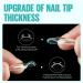 TOMICCA Short Square Nail Tips - 504Pcs Full Cover Clear False Nails for Nail Extension Home DIY Salon - 12 Sizes - Buy Online on GoSupps.com