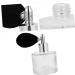 DRESSOOS Air Bag Perfume Bottle Glass Spray Bottle Refillable Perfume Sprayer Mini Perfume Bottle Small Perfume Bottle Glass Containers Sprayer for Perfume Glass Cocktail Large Travel 9x5cm Silver - Buy Online on GoSupps.com