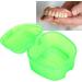 Denture Bath Case Box - Colored Storage Container for False Teeth with Strainer Basket (Green) | International Shipping Available - Buy Online on GoSupps.com