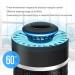 KUKUALE Portable Mute USB LED Electric Mosquito Zapper Killer Fly Insect Bug Trap Lamp White - Buy Online on GoSupps.com