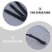Lurrose Hearing Protection Plugs - 10 Pairs Silicone Glasses Brackets & Hangers for Reading Glasses - Shoulder Pads - Black - International Shipping - Buy Online on GoSupps.com