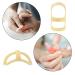 SAREAL Oval Finger Splint - Set of 5 - Arthritis Support & Protection for Trigger Finger, Thumb - Stabilizer Brace for Middle, Pinky, Ring Finger - Sizes 6-10 - Buy Online on GoSupps.com