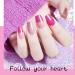 Allenbelle Mood Chameleon Colour Changing Gel Nail Polish Set - Purple, Pink, Red, Blue, Lavender to Milk - Soak Off UV LED Thermal Temperature Art Manicure Kit 016 - Buy Online on GoSupps.com