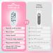 Digital Basal Body Thermometer for Ovulation Tracking | Easy Home Accurate BBT with Large LCD Display | High Precision Oral Thermometer - EBT-013 - Buy Online on GoSupps.com