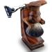 Haryali London Classic Men's Wooden Shaving Set - 3-Edge Razor Black Badger Hair Brush & Stand | International Shipping Available - Buy Online on GoSupps.com