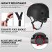 JBM Youth & Adult Full Protective Gear Set - Black - Large | 7-Piece Multi-Sport Helmet, Knee Pads, Elbow Pads, Wrist Guards - Full Protection for 14 Years and Above - Buy Online on GoSupps.com