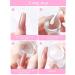 EBANKU 2 PCS Clear Silicone Nail Art Stamping Kit | Soft, Transparent Jelly Stamper for Manicure | 2 Styles - Buy Online on GoSupps.com