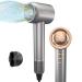 High Speed Hair Dryer with 110 000 RPM Brushless Motor for Fast Drying Pro Plasma Blow Dryer Compact Hair Dryer with Magnetic Nozzle Low Noise Dryer for Home Sliver