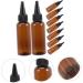 Flacons Applicateurs Presser pour Teinture Capillaire 10 Pi ces 50 Ml Plastique Pet Souple Marron Bouchon Noir Pr cision Usage Professionnel Cheveux - Buy Online on GoSupps.com