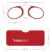 Didinsky Reading Glasses for Men & Women - Compact Lightweight Edgeless | Unisex Travel Glasses with Adhesive Strips | Orsay Indigo 2.5x - Buy Online on GoSupps.com