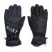 Roxy Jetty Solid Gloves Womens True Black Small