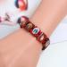 Oralgo Rosary Bracelet | Handmade Wooden Catholic Bangle with Colorful Pearls | International Shipping Available - Buy Online on GoSupps.com