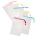 GWHOLE 6 x Soap Bags Soap Pouch Nylon for Soap Residues Facial Cleanser Lots of Foam