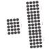 FRCOLOR 4 Sets Nail Polishing Sheets Sandpaper Disk Pads Sanding Discs Pad Grinding Abrasive Sand Paper Replaceable Sanding Pads Pedicure disc Exfoliating Sandpaper Sheet Stainless Steel
