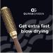 Olivia Garden Expert Blowout Brush - Speed Wavy Bristles - Gold & Brown 35 | International Shipping Available - Buy Online on GoSupps.com