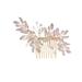 Didiseaon Rhinestone Hairpin Bridal Hair Clip Pearl Hair Clip Wedding Hair Clip Wedding Hair Comb Rhinestone for Hair Rhinestone Side Comb Hair Teasing Comb Bride Dress Hair up