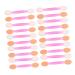 Didiseaon 80pcs Sponge Makeup Stick Eyeshadow Sponge Brush Eye Shadow Sponge Dual Head Eyeshadow Brush Cosmetic Eyeshadow Sponge Eye Shadow Brush Eye Shadow Applicator Eyeshadow Applicator
