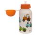 SIGIKID 25238 Stainless Steel Drinking Bottle - Tractor Design Ideal for Kids 3+ Beige/Orange 350ml | Durable Children s Accessories - Buy Online on GoSupps.com