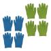 Beavorty Beavorty 4 Pairs Moisturizing Dry Hands Facial Cleansing Softeners For Hands Missing Silica Gel Cosmetic Nursing Kit