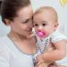 Culasign 4-Piece Pacifier Strap Set | Unisex Baby Pacifier Chains & Clips | Cotton & Plastic Bib Friendly | Triangle Design - Buy Online on GoSupps.com