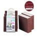 Scrubber Set Emery Sponge Wipe Kitchen Dishwashing Pot Brush Rust Removal Grinding Sponge Block Household Cleaning Brush Pot Supplies Sponge(Brown) A Brown - Buy Online on GoSupps.com