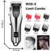 Professional Cordless Hair Clippers for Men - Rechargeable Adjustable Hair Trimmer with LCD Display | Barber Shop Quality - Buy Online on GoSupps.com