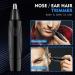 Shop Painless Ear Nose & Brow Trimmer for Men & Women - Battery Operated Nose Hair Clipper Kit in Black | International Shipping Available - Buy Online on GoSupps.com